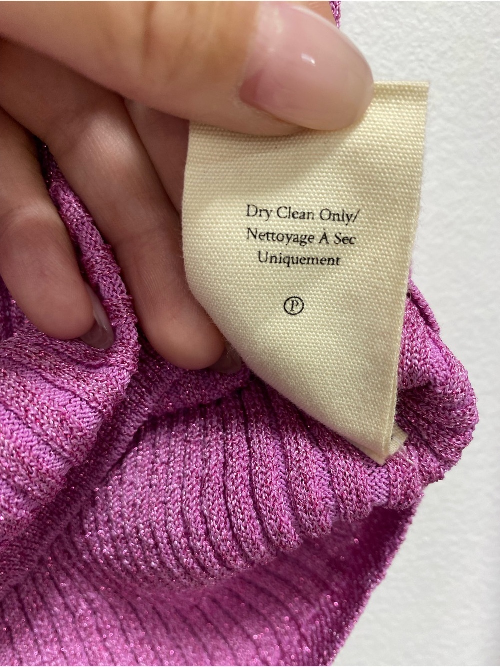 LoveShackFancy Pink Ribbed Heart-Button Cardigan - Picture 5 of 10